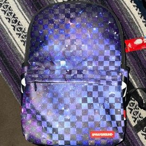 Limited edition galaxy spray ground backpack